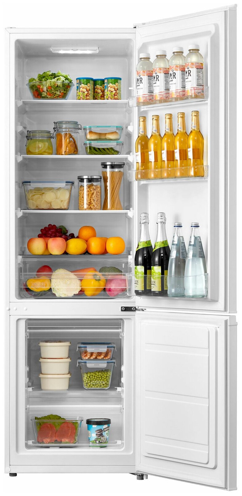 Холодильник ZARGET ZRB 260LW белый (Low Frost) - фотография № 2