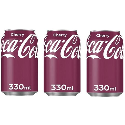 Лимонад Coca-Cola Вишня 330 мл Х 3