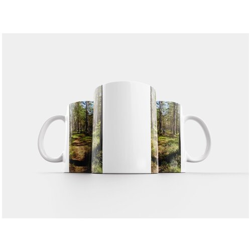 фото Кружка "природа, дерево, велосипед" 320 мл lotsprints