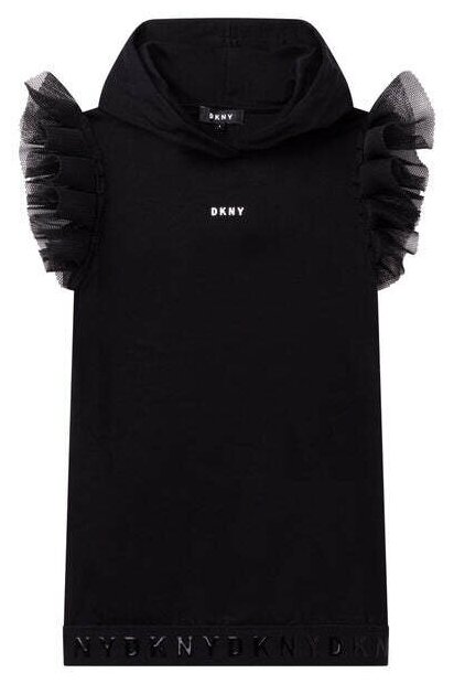 Платье DKNY, размер 164, черный