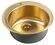 Накладная кухонная мойка ZorG Sanitary PVD SZR-510/205 BRONZE, 51х51см, нержавею...