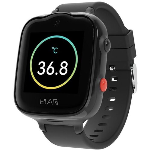 Детские смарт-часы Elari KidPhone 4G Bubble черные 699000₽