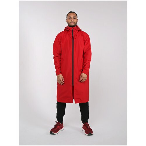 Непромокаемый плащ с высоким воротом и карманами UDUS