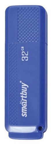 Флеш-диск 32 GB SMARTBUY Dock USB 2.0 синий, 3 шт