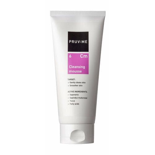 PRUV: ME Cm 6 Cleansing mousse Мусс для умывания, 200 мл