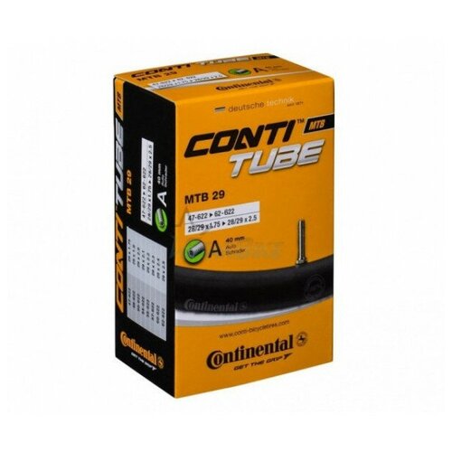 Камера CONTINENTAL 28/29x1.75-2,5 МТВ 29 авто нип. 40мм,