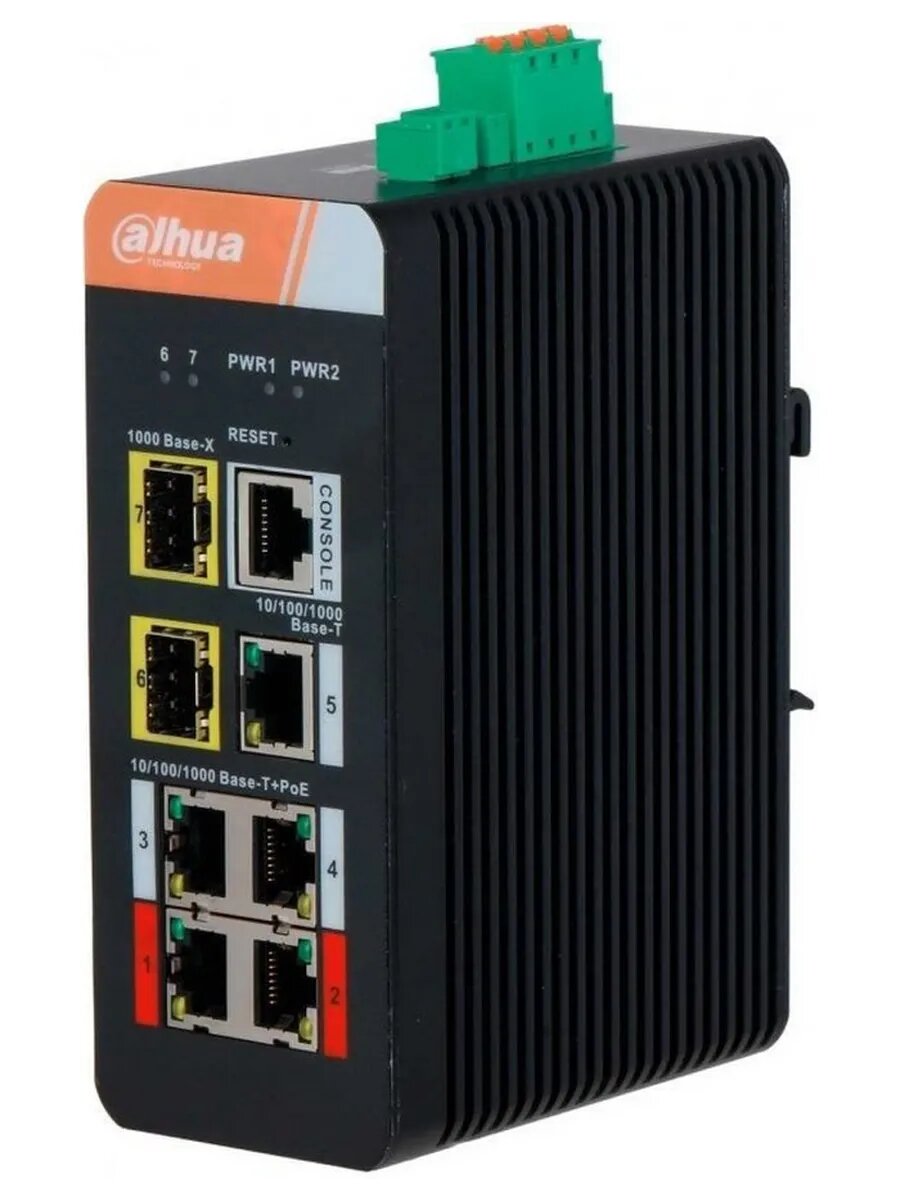 Коммутатор Dahua DH-IS4207-4GT-120