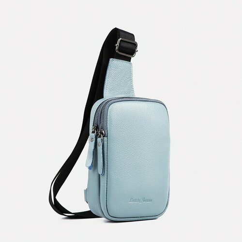 Сумка  слинг , голубой