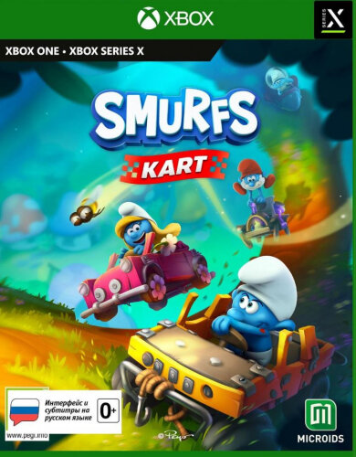 Игра Xbox One Smurfs Kart Стандартное издание для / Series X