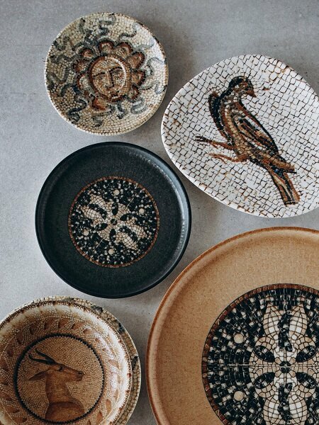 Набор блюдец диаметр 160 мм Месопотамия — фото 1