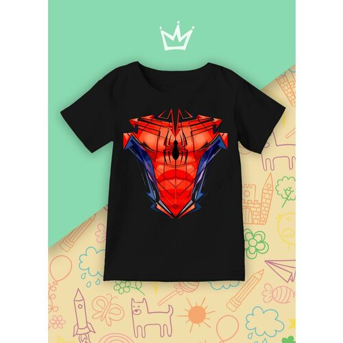 фото Футболка каждому своё, размер 128, черный