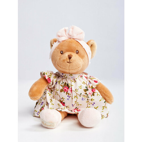 Мишка Baby Meli Flowers 15см в цветном платье Bukowski мишка happy meli 30см bukowski