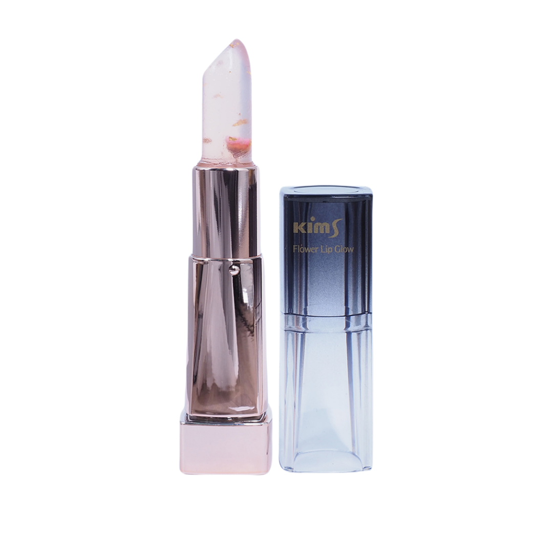 Помада-бальзам Kims «Flower Lip Glow Crystal Pink»