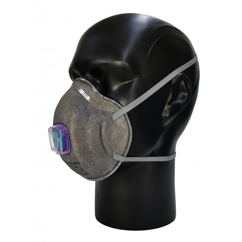 Изображение Полумаска фильтрующая PHSV 2021WG с кл FFP2 до 12ПДК