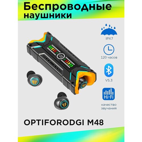 Беспроводные наушники OPTIFORODGI M48 с шумоподавлением ENC