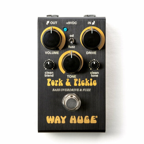 Гитарная педаль эффектов/ примочка DUNLOP WM91 Way Huge Smalls Pork & Pickle Overdrive & Fuzz