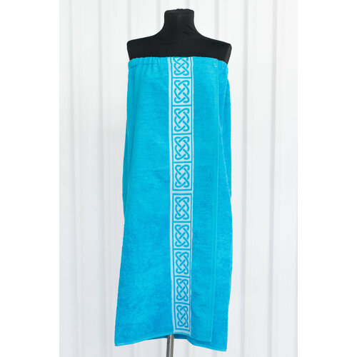 Парео женское «Орнамент», Бирюзовый