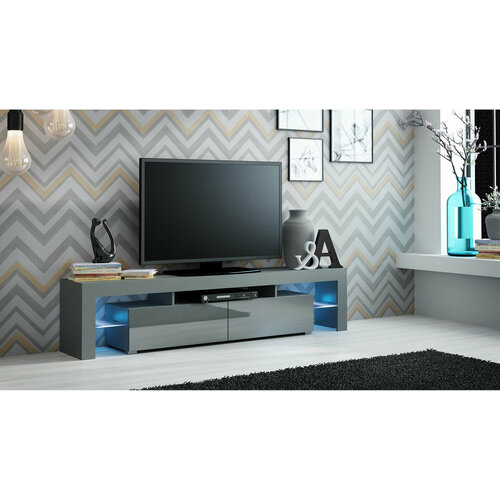 Тумба ТВ 1 серый