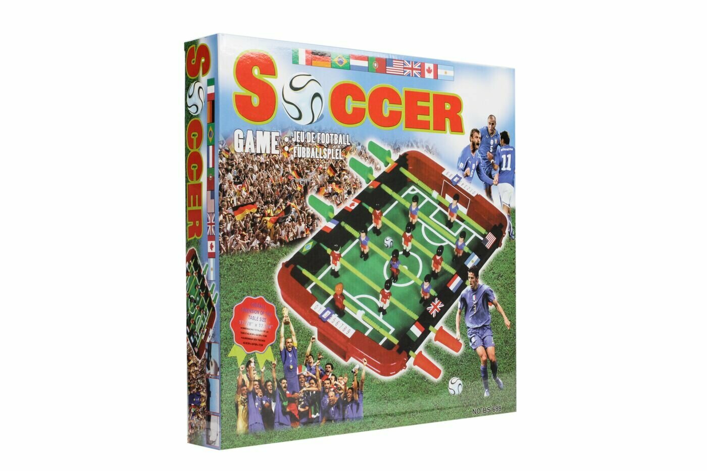 Игра настольная футбол 42*42*7 СМ