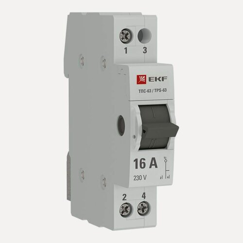 Изображение товара Переключатель трехпозиционный ТПС-63 1P 16А PROxima EKF TPS116