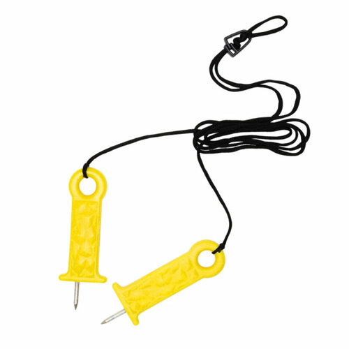 Самоспасатель финский цв. желтый (предмет первой необходимости на тонком льду) спасательные шипы для зимней рыбалки спасалки самоспасатель рыболовные принадлежности