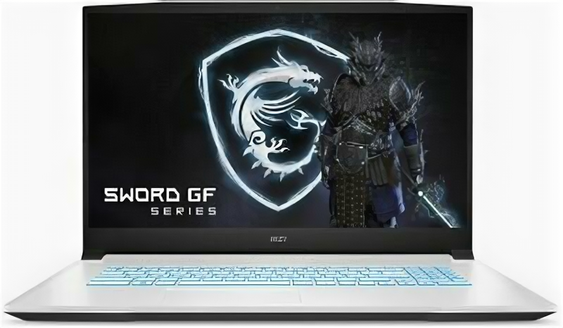 Ноутбук MSI Sword 17 A12UCR-823XRU 9S7-17L522-823 (Intel Core i5-12450H 3.3GHz/16384Mb/512Gb SSD/nVidia GeForce RTX 3050 4096Mb/Wi-Fi/Cam/17.3/1920x1080/DOS)
