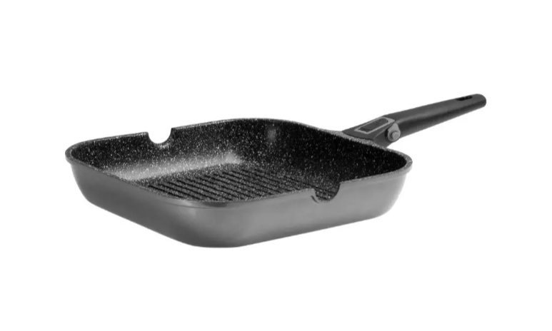 фото Сковорода-гриль STONELINE 28х28см Imagination Plus со съемной ручкой