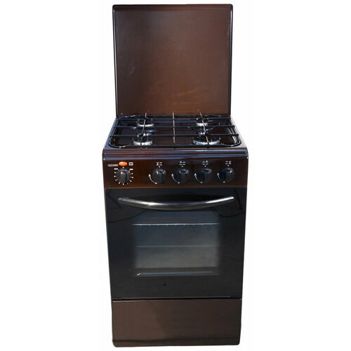 Газовые плиты Cezaris Плита комбинированная CEZARIS ПГЭ 1000-13 коричневый 2101000₽