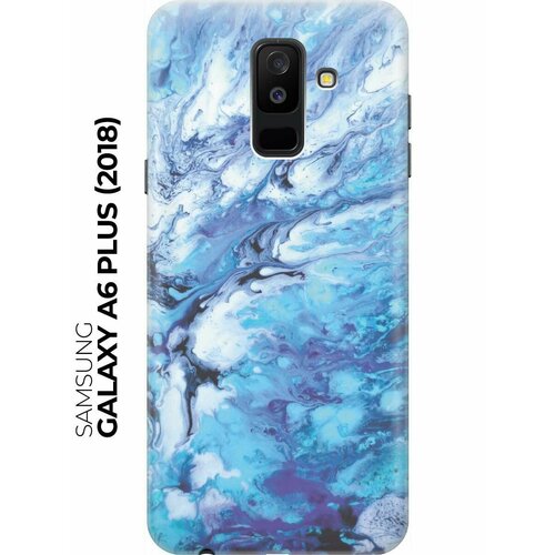 re paчехол накладка artcolor для samsung galaxy a6 plus 2018 с принтом фиолетовый мрамор RE: PAЧехол - накладка ArtColor для Samsung Galaxy A6 Plus (2018) с принтом Синий мрамор