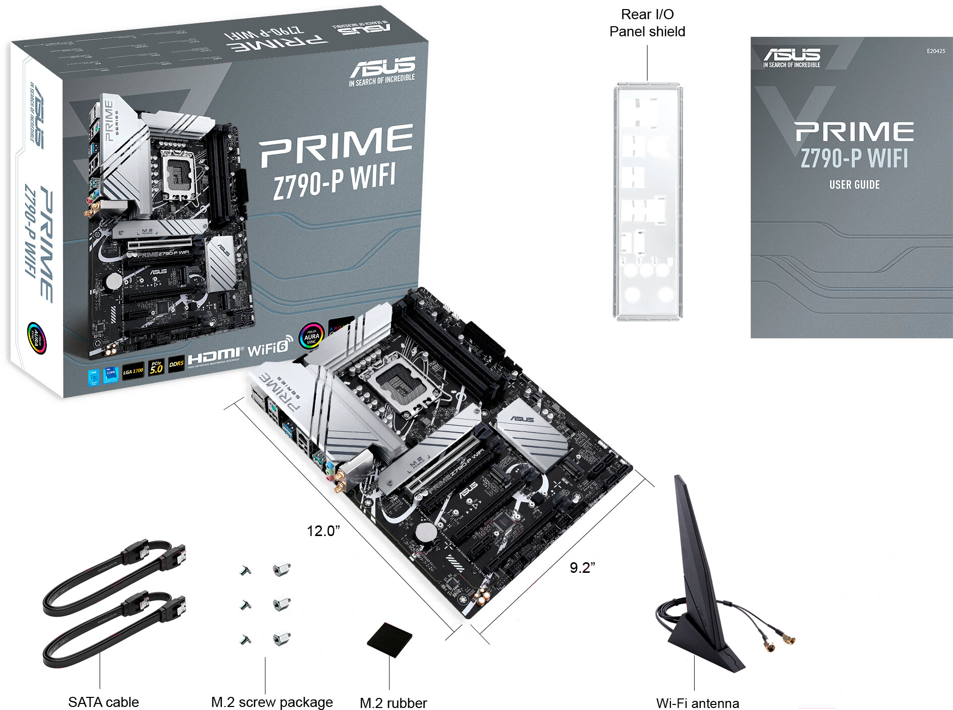 Материнская плата Asus PRIME Z790-P WIFI Soc-1700 - фото №8