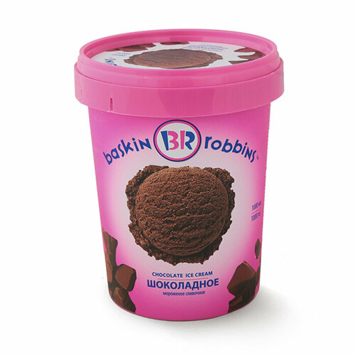 Мороженое BASKIN ROBBINS Шоколадное 1000 мл