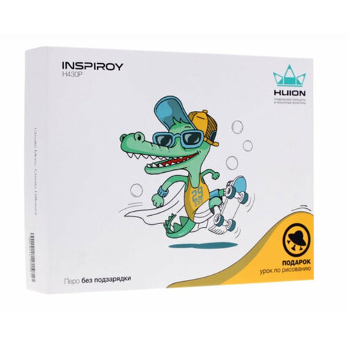 Графический планшет Huion H430P интерфейс USB цвет черный 1543724 3747₽