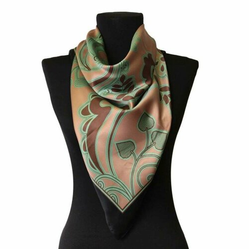 фото Платок roby foulards,90х90 см, черный