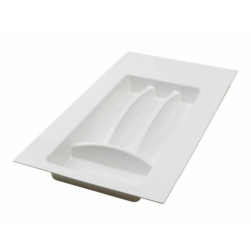 Лоток для столовых приборов в модуль 300 мм UNION PLAST Италия (280x495), пищевой пластик, цвет белый