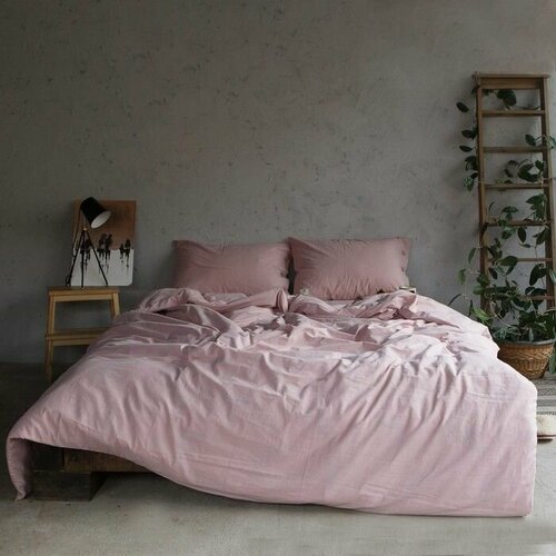 Постельное бельё Этель 2 сп размер 180х210 см 220х240 см 50х70 см-2шт 100 жатый хлопок 140 грм2 7833₽