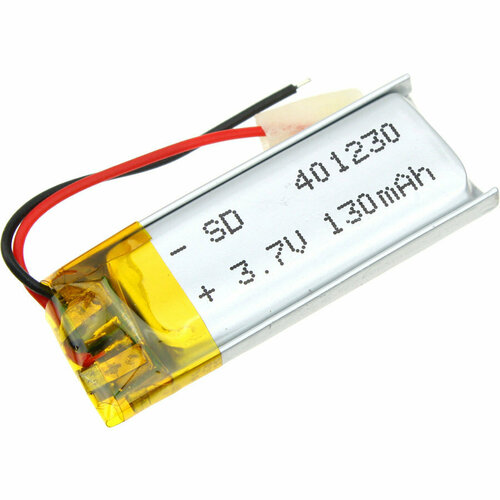 Аккумулятор 3.7V 0.130Ah Li-Po 401230