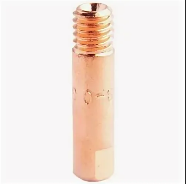 Наконечник сварочный, прямой М6 d0,8мм 10 шт