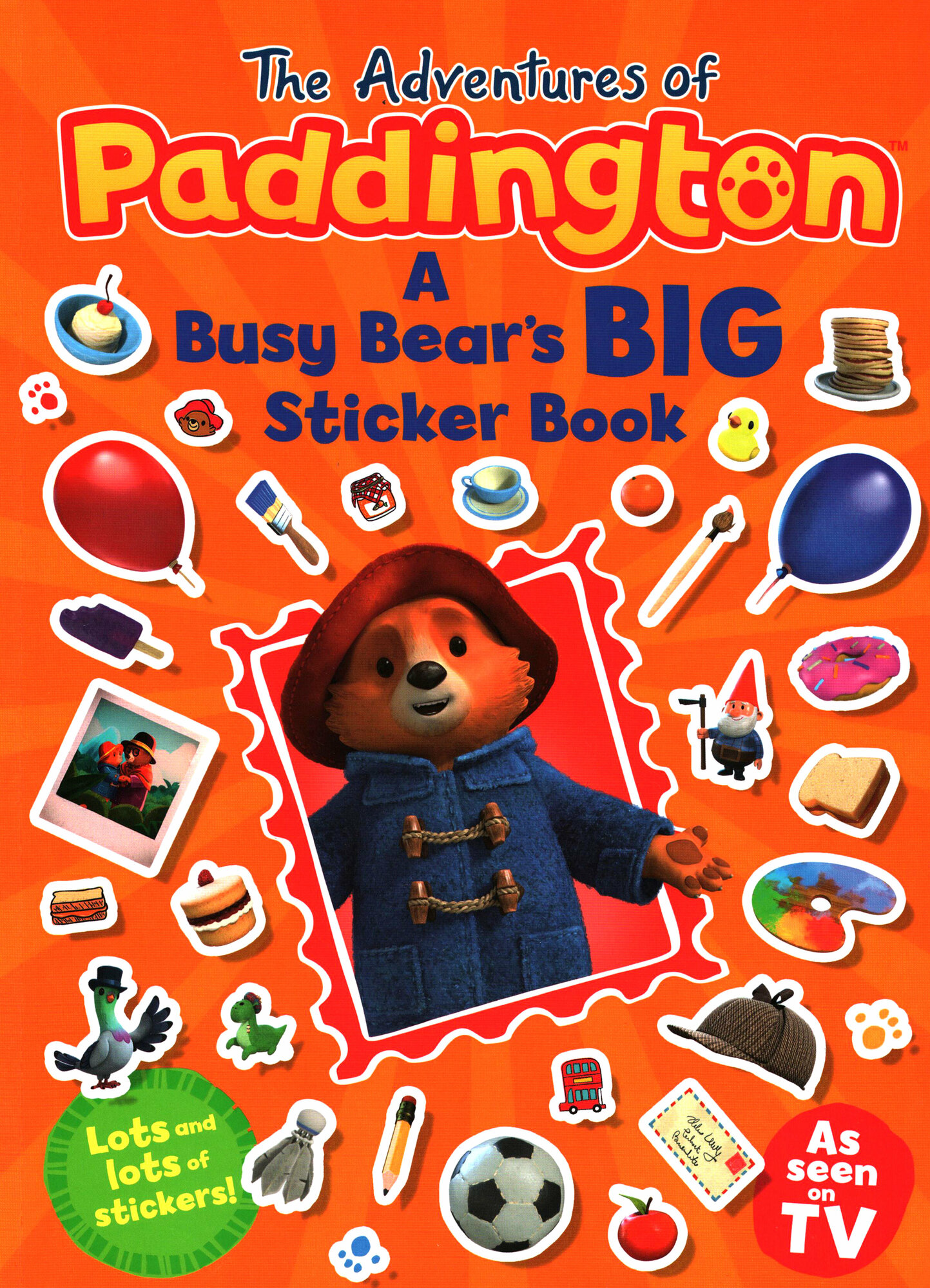 The Adventures of Paddington. A Busy Bear's Big Sticker Book - фото №2