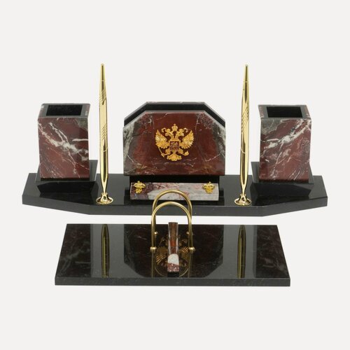 Изображение товара Настольный набор "Герб России" из креноида 126998