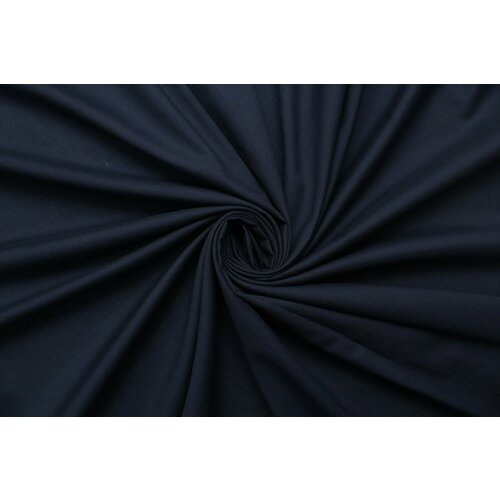 Ткань Хлопок-поплин Giorgio Armani тёмно-синий, ш146см, 0,5 м
