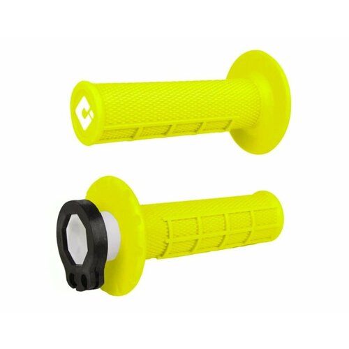 Грипсы ODI Half-Waffle V2 Lock-On Желтый неон 4555₽