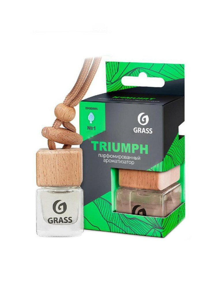 GraSS "Triumph" - ароматизатор жидкий подвесной 7мл парфюмированный