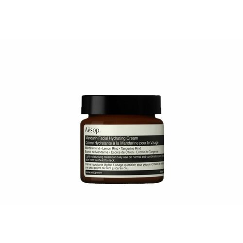 AESOP Увлажняющий крем для лица Mandarin Facial Hydrating Cream (60 мл) увлажняющий крем для лица aesop primrose facial hydrating cream 60 мл