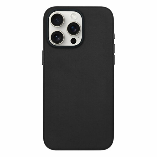 Чехол Leather Case KZDOO Noble Collection для iPhone 15 Pro 6.1, черный (7)