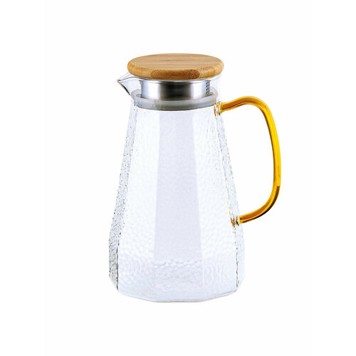 Кувшин для воды Appetite Studio стеклянный с крышкой 15 л 1544₽