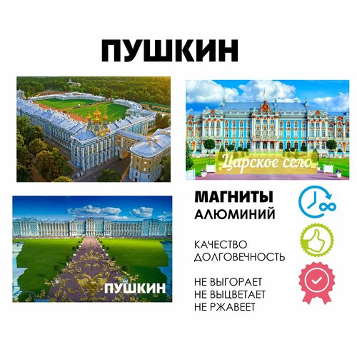 Набор магнитов город России Пушкин 355₽