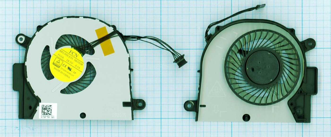 Вентилятор (кулер) для Lenovo IdeaPad Z51-70 (5-pin)