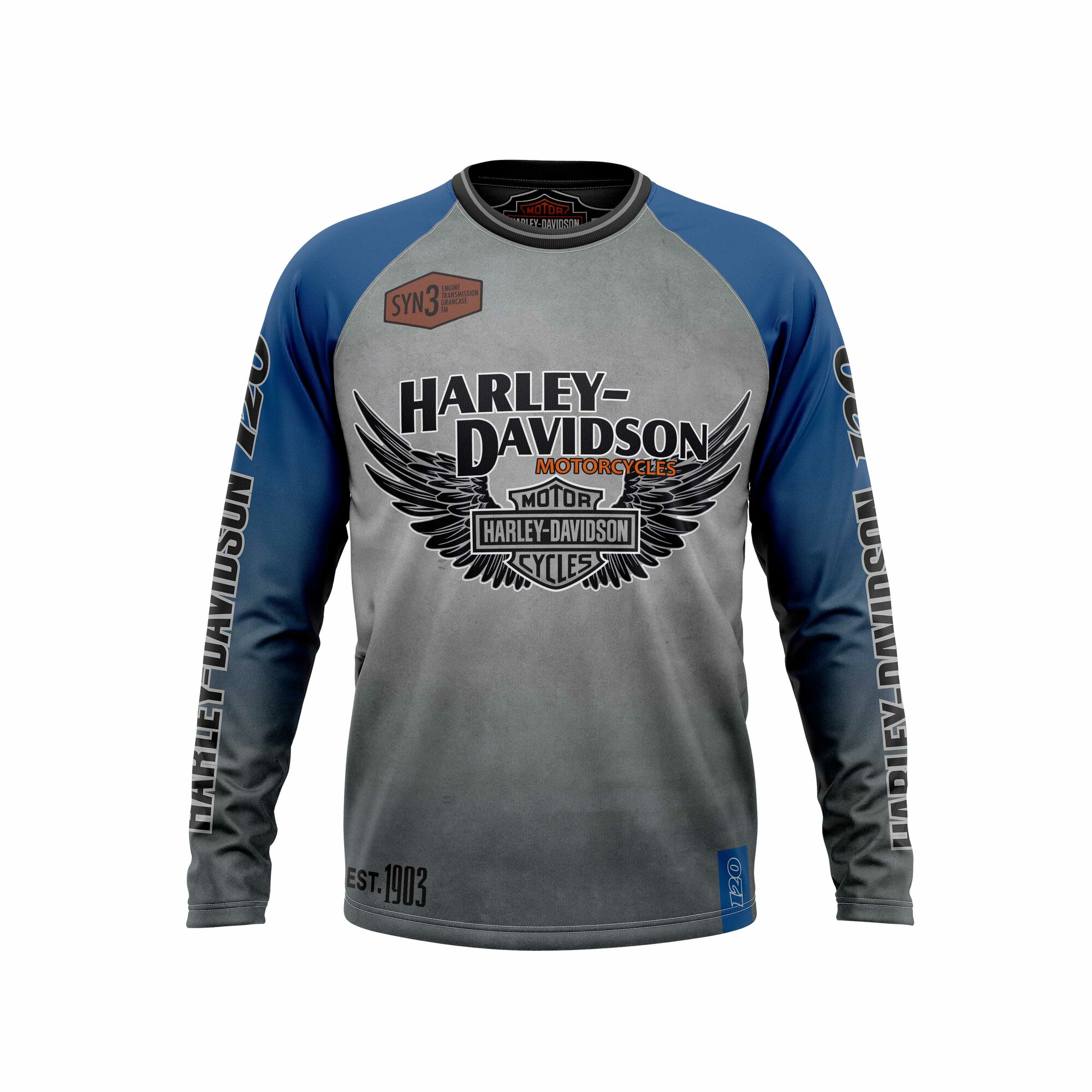 "Мотоджерси Harley-Davidson 120-го юбилея" S