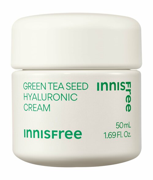 Увлажняющий крем для лица с экстрактом семян зеленого чая Innisfree Green Tea Seed Hyaluronic Cream
