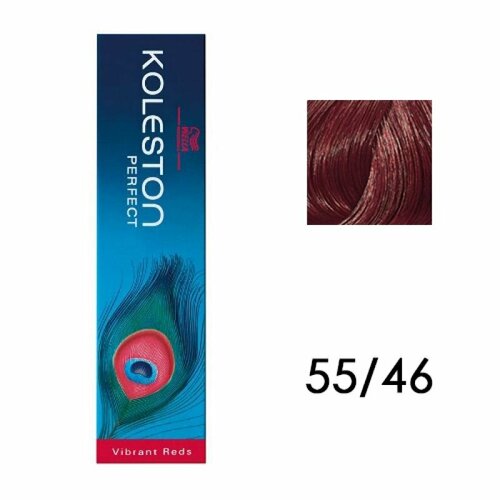 55/46 Стойкая крем краска Koleston 60мл WELLA Koleston perfect 55/46 60мл